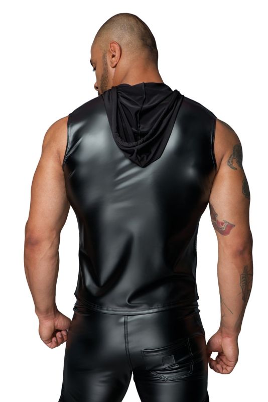 Безрукавка с капюшоном Noir Handmade H062 Hooded Shirt - XL