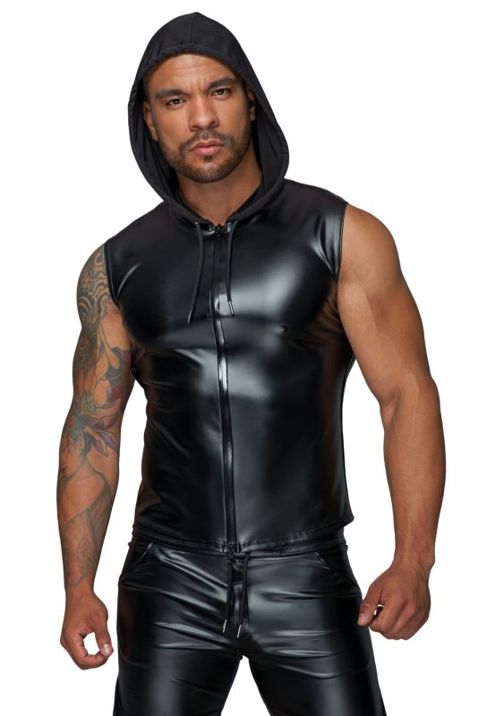Безрукавка с капюшоном Noir Handmade H062 Hooded Shirt - XL