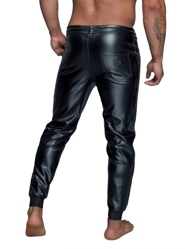 Мужские треггинсы Noir Handmade H063 Powerwetlook treggings - S