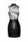 Платье Noir Handmade F241 Short dress with powerwetlook skirt and tulle top - XL