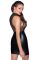 Платье Noir Handmade F241 Short dress with powerwetlook skirt and tulle top - XXL