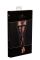 Чулки Noir Handmade F243 Tulle stockings with patterned flock embroidery - XL