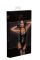 Боди Noir Handmade F244 Powerwetlook body with high cut bottom hem - L