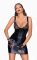 Платье Noir Handmade F254 Powerwetlook mini-dress - XXL