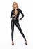 (SALE) Комбинезон Noir Handmade F293 Powerwetlook catsuit with front zipper - L