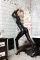 Комбинезон Noir Handmade F293 Powerwetlook catsuit with front zipper - XXL