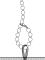 Боди Noir Handmade F297 Libido Deep-V bodysuit with collar, pearl chain and garter - M