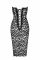 Платье Noir Handmade F301 Catalyst lace up midi dress - L