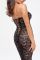 Платье Noir Handmade F301 Catalyst lace up midi dress - XL