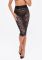 Юбка Noir Handmade F302 Ambivalence lace up midi skirt - M