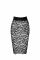 Юбка Noir Handmade F302 Ambivalence lace up midi skirt - L
