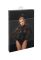 Боди Noir Handmade F321 Edge wetlook and mesh body with rings - XXL