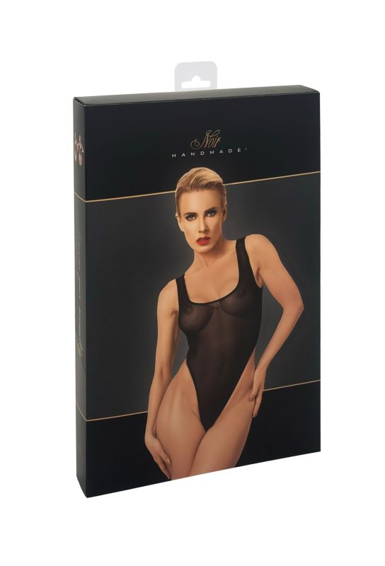 Боди Noir Handmade F322 Paparazzi elastic mesh body - S