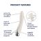 Вибратор точки G с вращением Satisfyer Spinning Vibe 1 Beige, 2 мотора