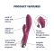 Вибратор-кролик с ротацией Satisfyer Spinning Rabbit 1 Red, 3 мотора