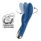 Вибратор-кролик с ротацией Satisfyer Spinning Rabbit 1 Blue, 3 мотора