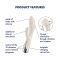 Вибратор-кролик с ротацией Satisfyer Spinning Rabbit 1 Beige, 3 мотора