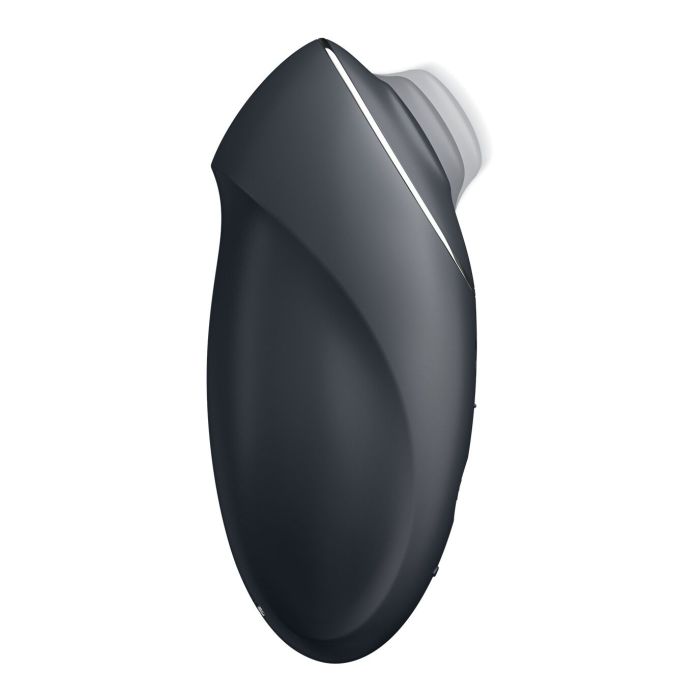 Вибростимулятор-пульсатор Satisfyer Tap & Climax 1 Grey, эффект постукивания пальцем, 2 мотора