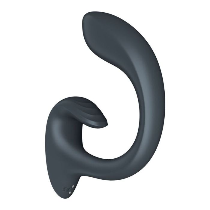 Вагинально-клиторальный вибратор Satisfyer G for Goddess 1 Dark Grey, 2 мотора