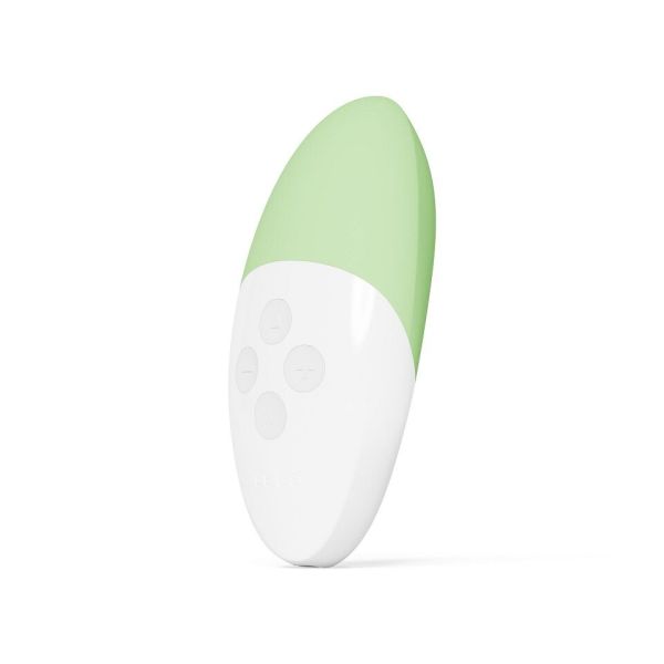 Музыкальный вибратор для клитора LELO SIRI 3 Green, вибрации в ритме звуков без смартфона
