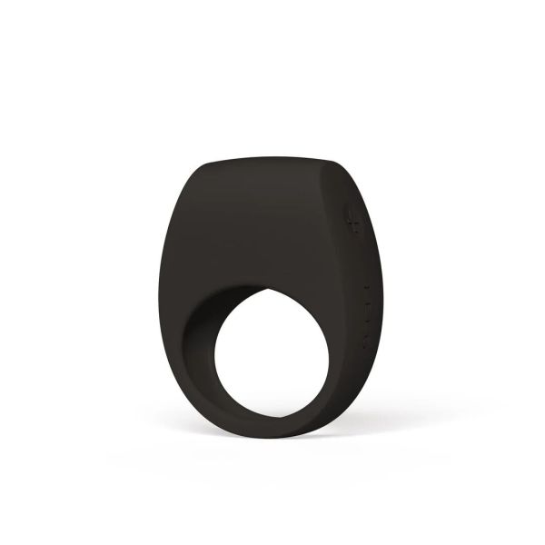 Эрекционное кольцо с вибрацией LELO Tor 3 Black, управление со смартфона