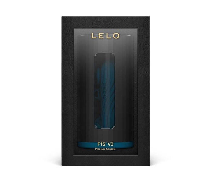 Смарт-мастурбатор LELO F1S V3 Teal, 2 мотора, 8 режимов, стимуляция звуковыми волнами