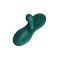 Sit-on-top смарт-вибратор Zalo – Flora Smart Vibrating Pad Turquoise Green, 9 моторов