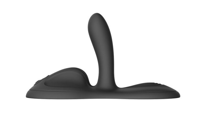 Sit-on-top смарт-вибратор Zalo – Flora Smart Vibrating Pad Obsidian Black, 9 моторов