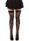 Чулки Leg Avenue Wild rose net thigh highs One Size
