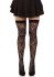 Чулки Leg Avenue Wild rose net thigh highs One Size