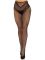 Чулки Leg Avenue Crotchless Net Tights with Heart Backseam Black One Size