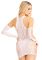 Мини-платье Leg Avenue Mini dress and matching gloves White One Size