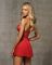 Бэби-долл Obsessive 838-BAB-3 babydoll & thong red 2XL/3XL