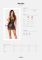 Сорочка Obsessive Norides chemise & thong XL/2XL