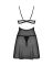 Бэби-долл Obsessive Nutris babydoll & thong XS/S