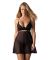 Бэби-долл Obsessive Nutris babydoll & thong XL/2XL