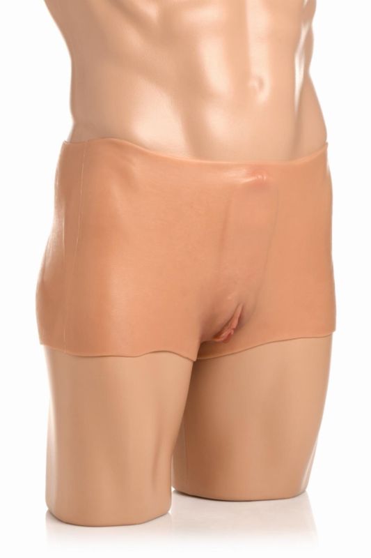 Накладная вагина Master Series Silicone Vagina + Butt Panties - Large