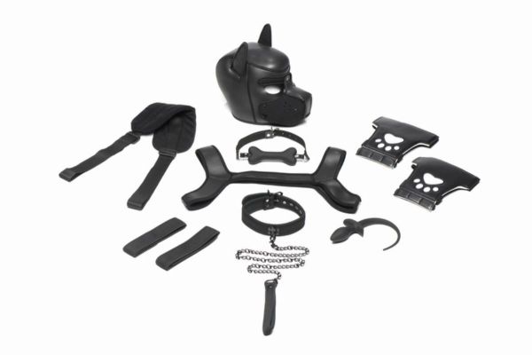 Набор BDSM щенка Master Series Luxury Pup Arsenal Set - Black