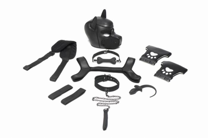 Набор BDSM щенка Master Series Luxury Pup Arsenal Set - Black