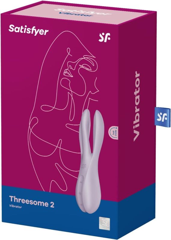 Клиторальный вибратор Satisfyer Threesome 2 Violet