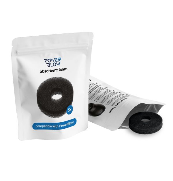 Впитывающая губка Kiiroo Powerblow Absorbent Foam 5 шт