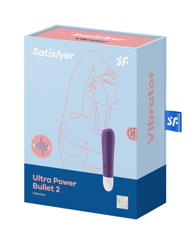 Вибропуля перезаряжаемая Satisfyer Ultra Power Bullet 2 Violet
