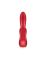 Смарт вибратор кролик с двойным отростком Satisfyer Double Flex Red