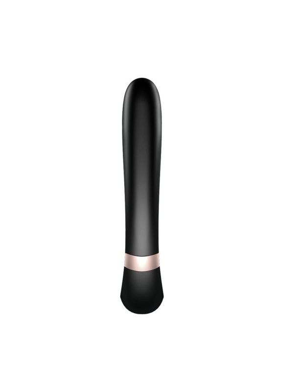 Смарт вибратор-кролик с подогревом Satisfyer Heat Wave Black