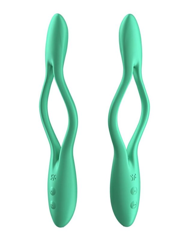 Универсальный гибкий вибратор для пар Satisfyer Elastic Game Light Green