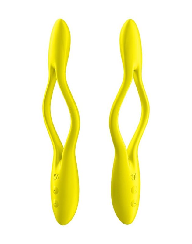Универсальный гибкий вибратор для пар Satisfyer Elastic Game Yellow
